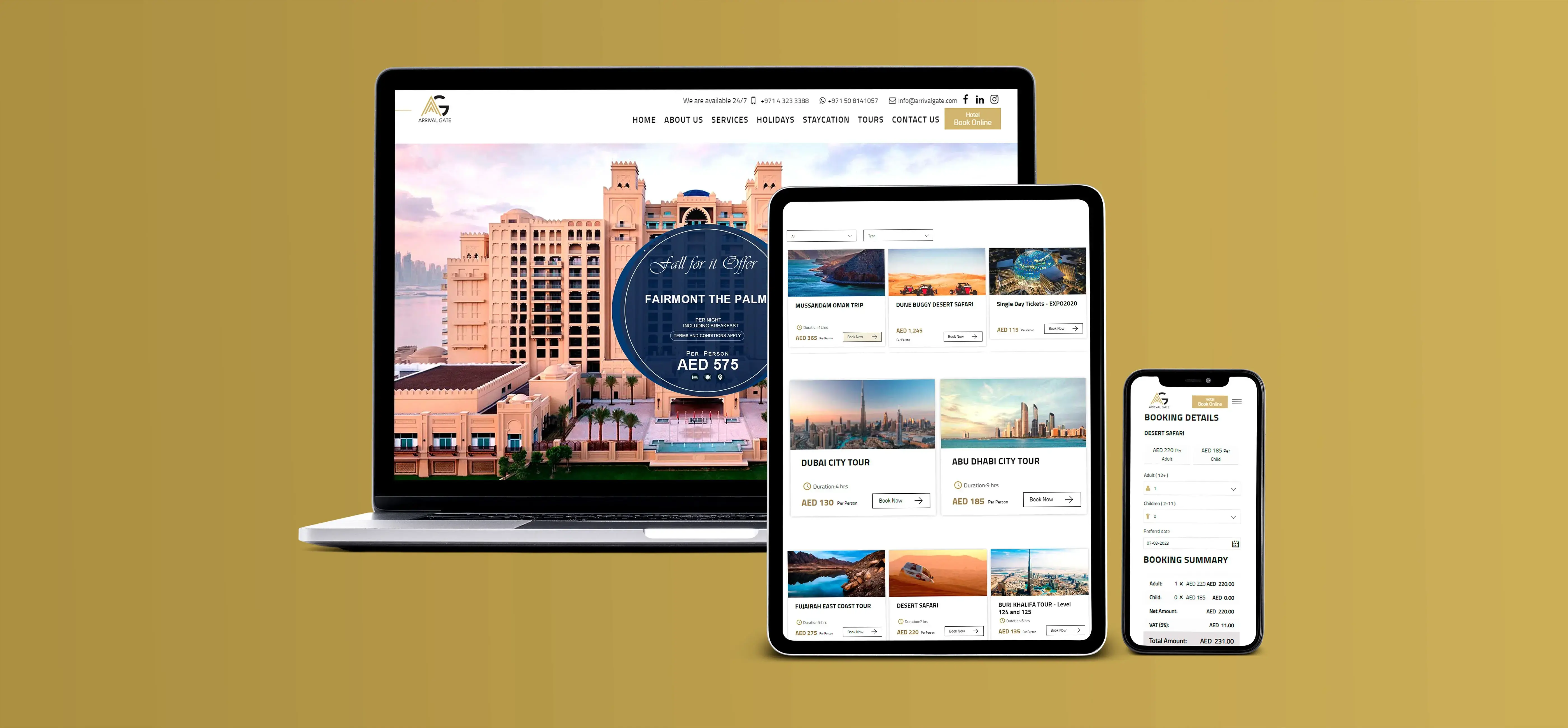 ARRIVAL GATE TOURISM